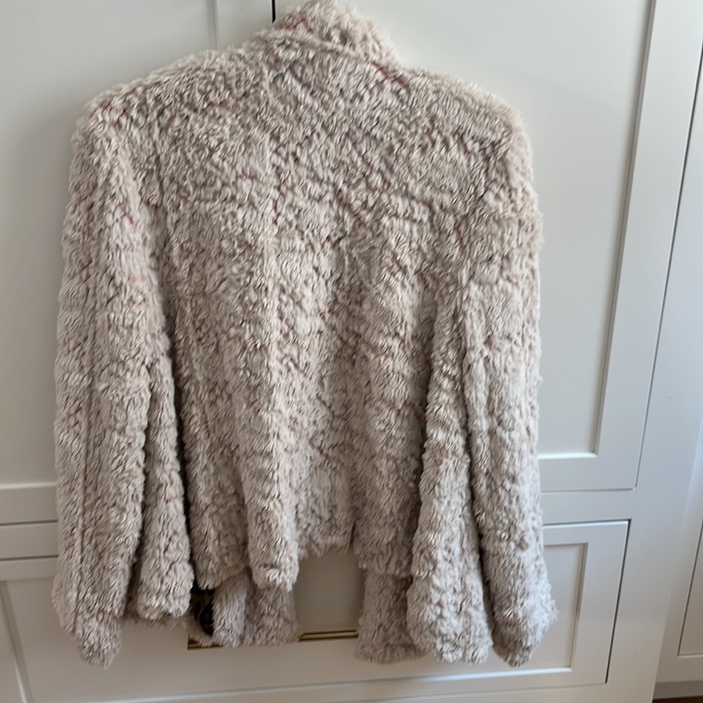 Off White Furry Jacket - image 4